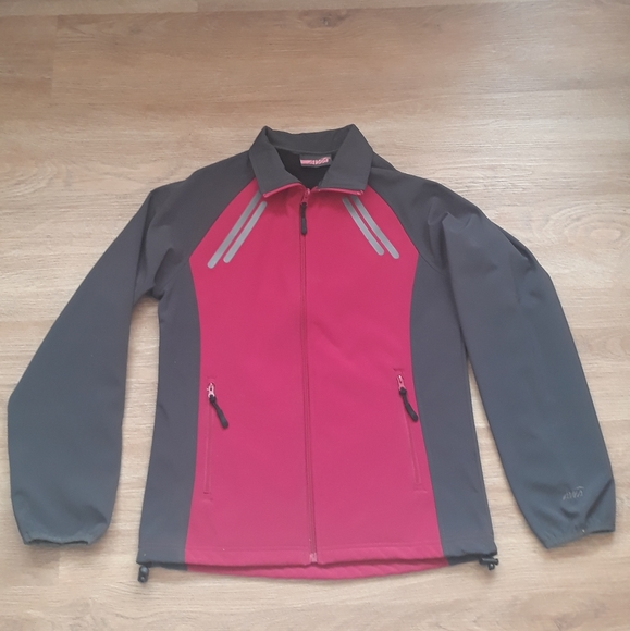 Avia Gray and Pink Fleece Lined Activewear Jacket - Size Small - Picture 9 of 13